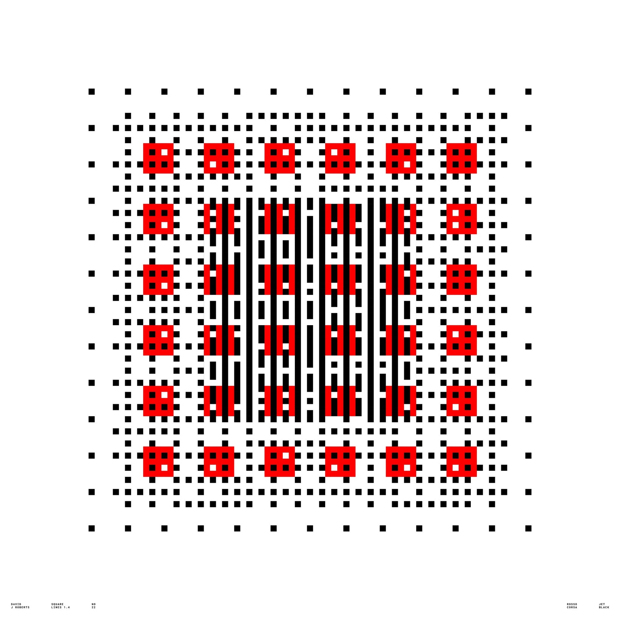 Square Lines 1.4, No. 22