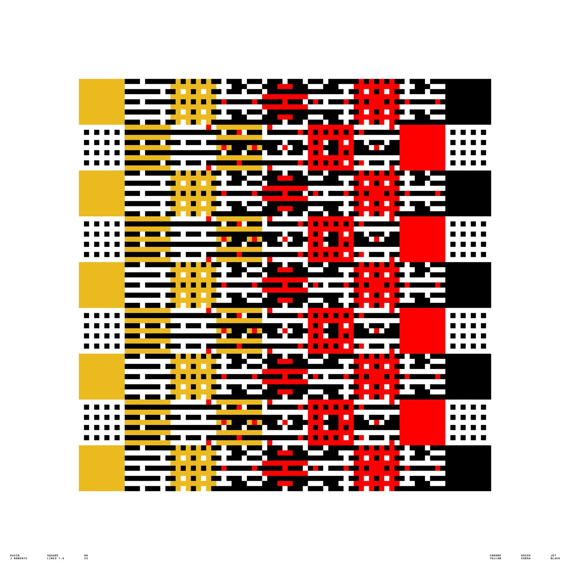 Square Lines 1.4, No. 23