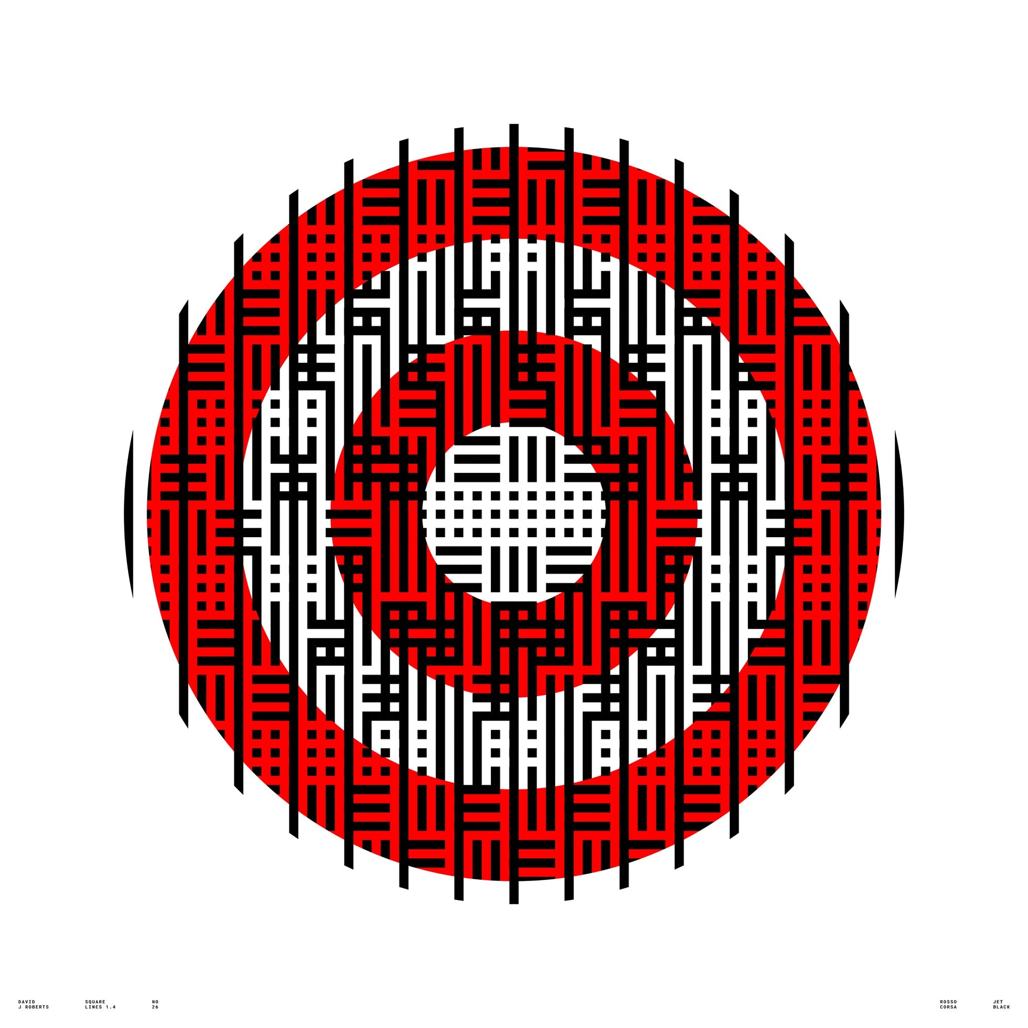 Square Lines 1.4, No. 26