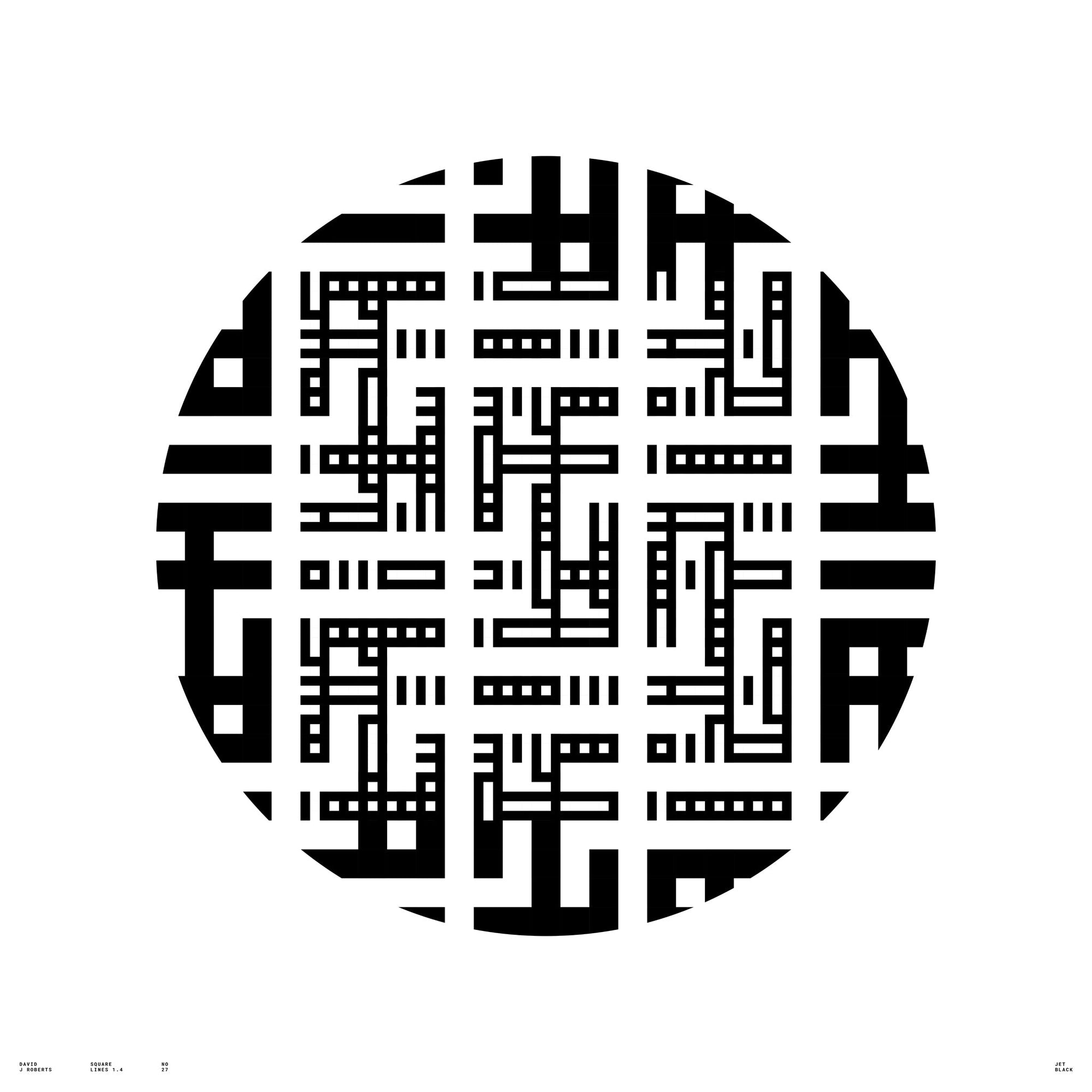 Square Lines 1.4, No. 27